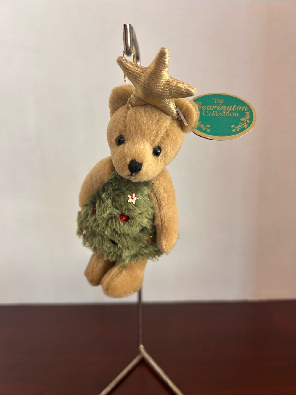 Bearington Bear Collection Ima Tree Christmas Ornament Limited Rare Tags USA